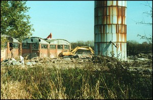 Timber Processing Factory, Market Bosworth, October 2003.  